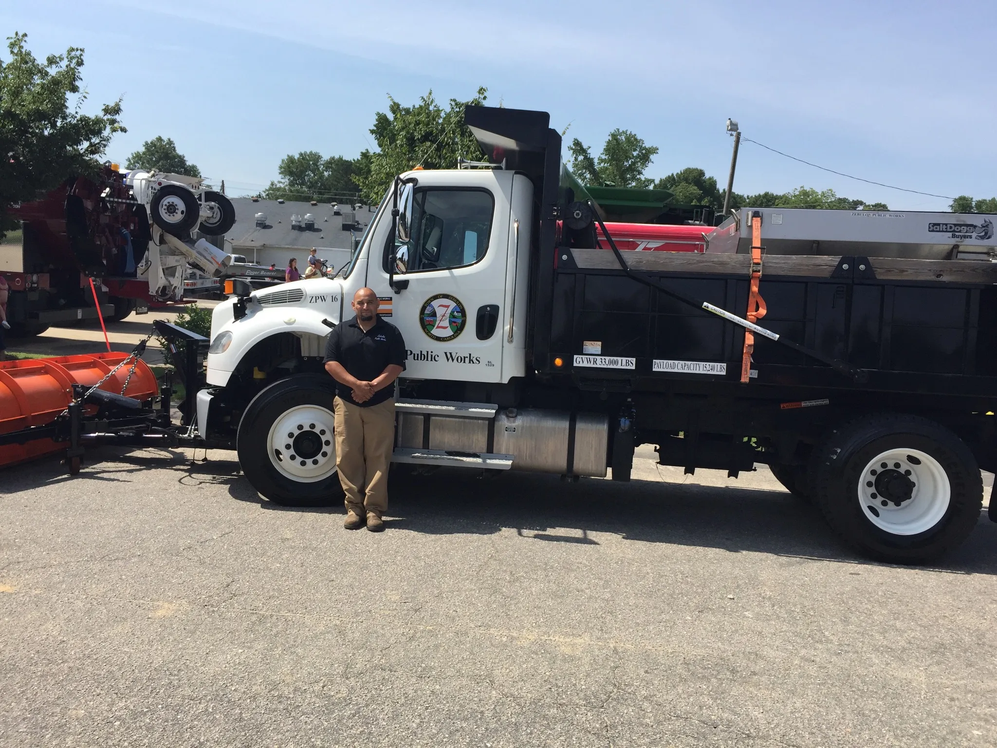 Truck with Plow