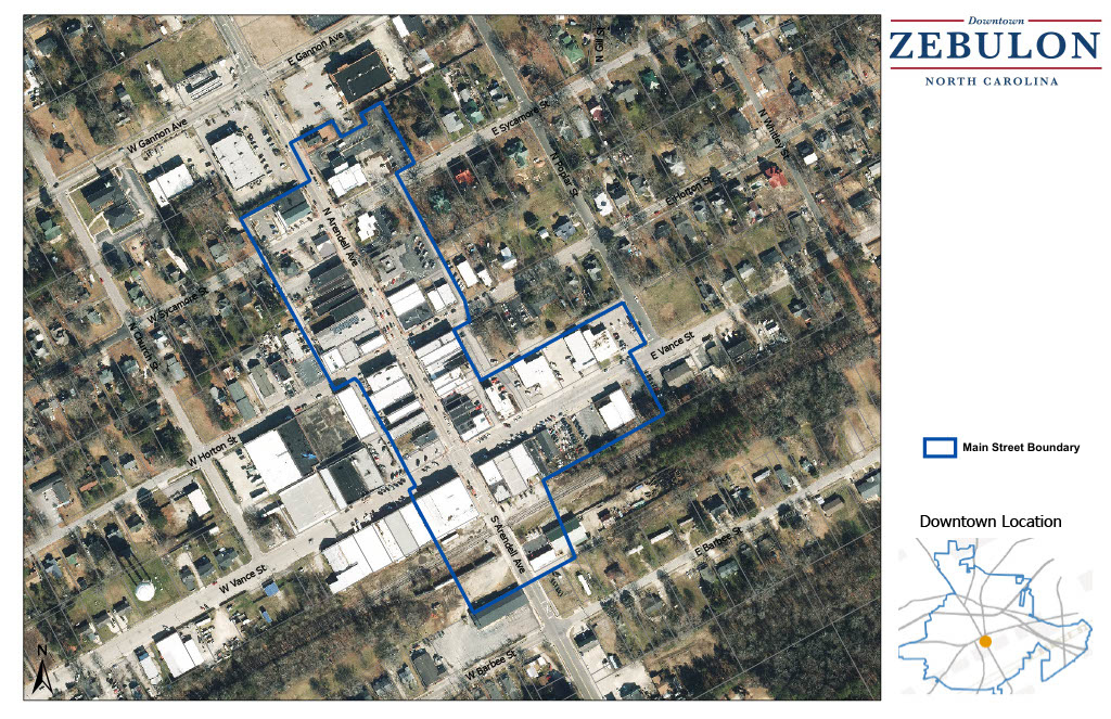 Main Street Boundary Map