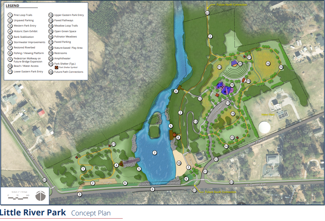 Little River Park Conceptual Plan