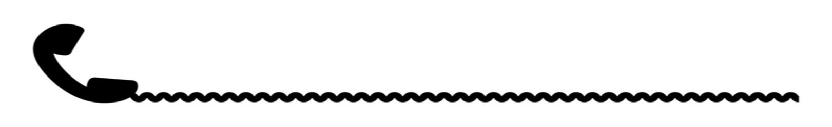 A corded phone